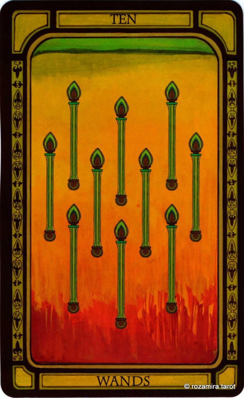 The Golden Tarot (Liz Dean)